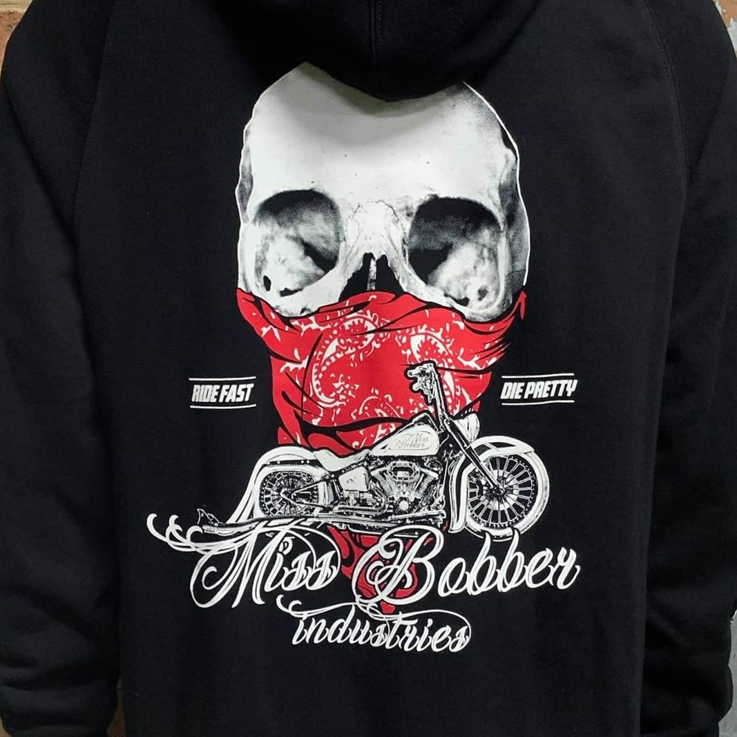 screen printed hoody